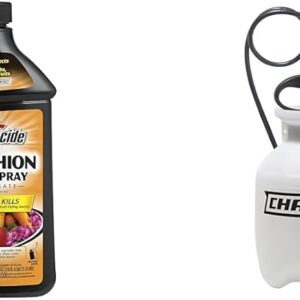 Spectracide 32 oz Malathion Insect Spray & Chapin 1-Gallon Pump Sprayer for Gardens