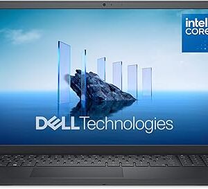 Dell 15 Laptop DC15250-15.6-inch FHD 120Hz Display, Intel Core 3 Processor 100U, 8GB DDR4 RAM, 512GB SSD, Intel UHD Graphics, Windows 11