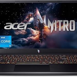 cer Nitro V Gaming Laptop | Intel Core i5-13420H Processor | NVIDIA GeForce RTX 4050 Laptop GPU | 15.6" FHD IPS 165Hz Display | 8GB DDR5 | 512GB