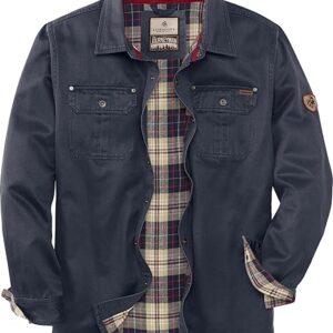 Legendary Whitetails Mens Flannel Lined Shirt Jacket