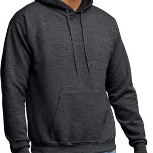 Hanes Men's EcoSmart Hoodie, Midweight Fleece, Pullover Hooded Sweatshirt