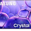 Samsung 65-Inch Class Crystal UHD U8000F 4K Smart TV (2025 Model) Endless Free Content, Crystal Processor 4K, MetalStream Design, Knox Security, Alexa Built-in