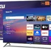 Roku Smart TV – 55-Inch Select Series, 4K HDR TV – Roku TV with Enhanced Voice Remote – Flat Screen LED Television with Wi-Fi for Streaming Live Local News, Sports, Family Entertainment