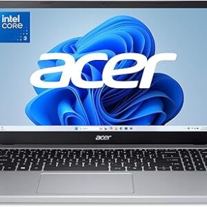 acer Aspire Go 15 AI Ready Laptop | 15.6" FHD (1920 x 1080) IPS Display | Intel Core 3 Processor N355 | Intel Graphics | 8GB DDR5 | 128GB UFS
