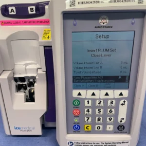 Icu Medical PLUM 360 Infusion Pump Ver 15.2 BIO CERT & CALIBRATED/ PM TILL 8/27