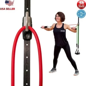 Resistance Bands Space Saver Wall Anchor Home Workout Fitness Equipment New