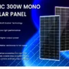 300W N type Mono Solar Panel