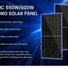 550W Half Cell Mono Solar Panel