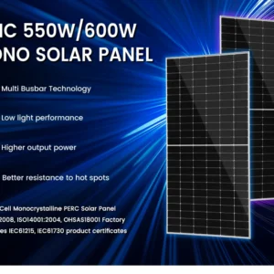 550W Half Cell Mono Solar Panel